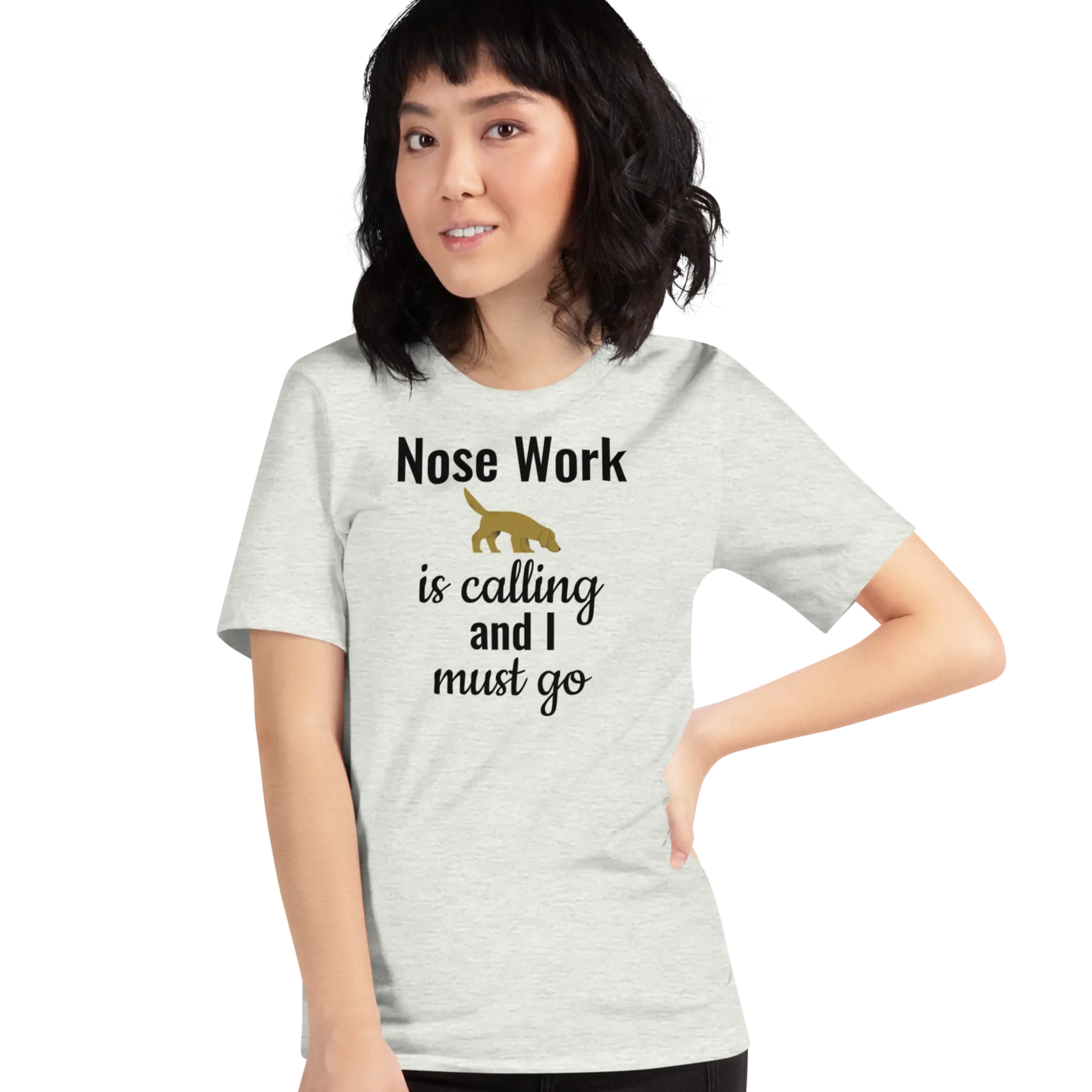 Nose Work is Calling T-Shirts - Light