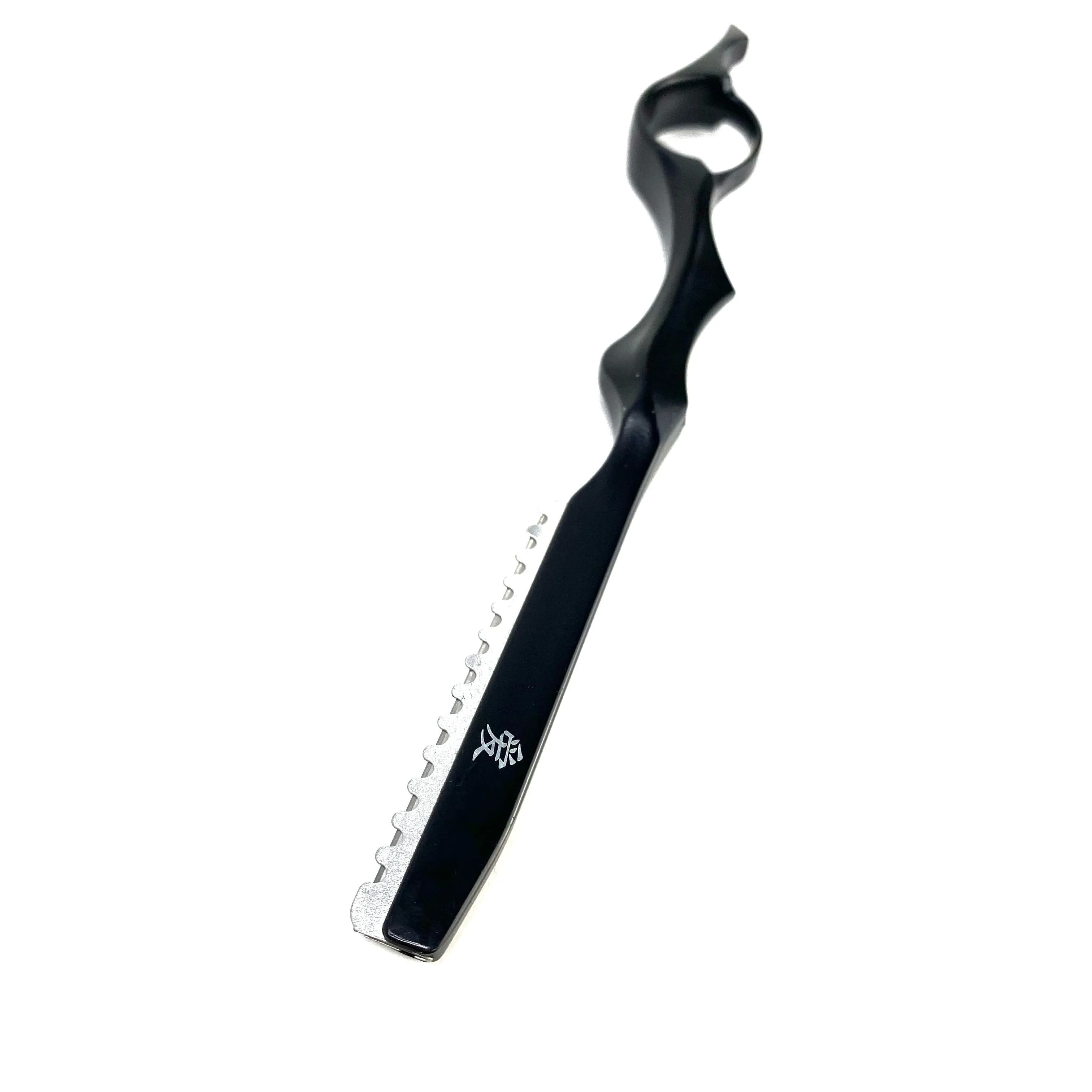 Nova Black Feather Straight Edge