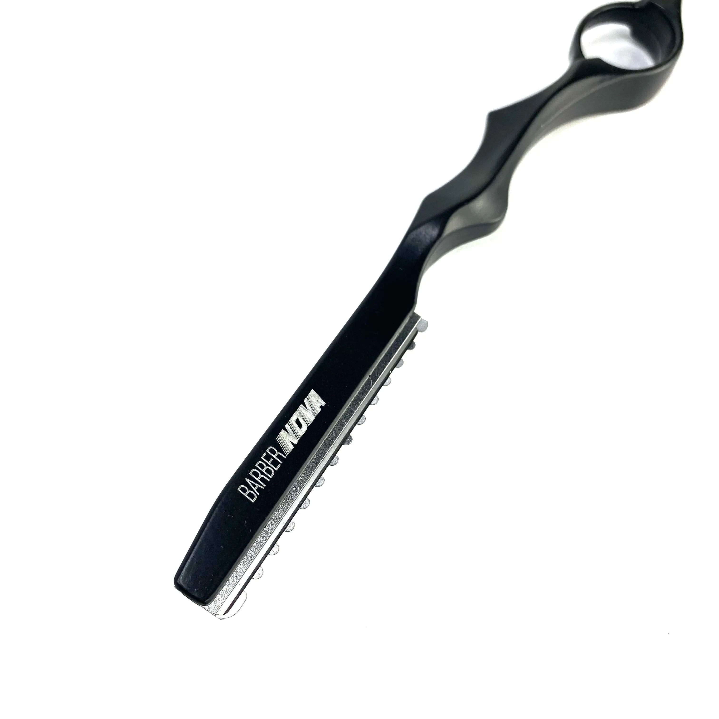 Nova Black Feather Straight Edge