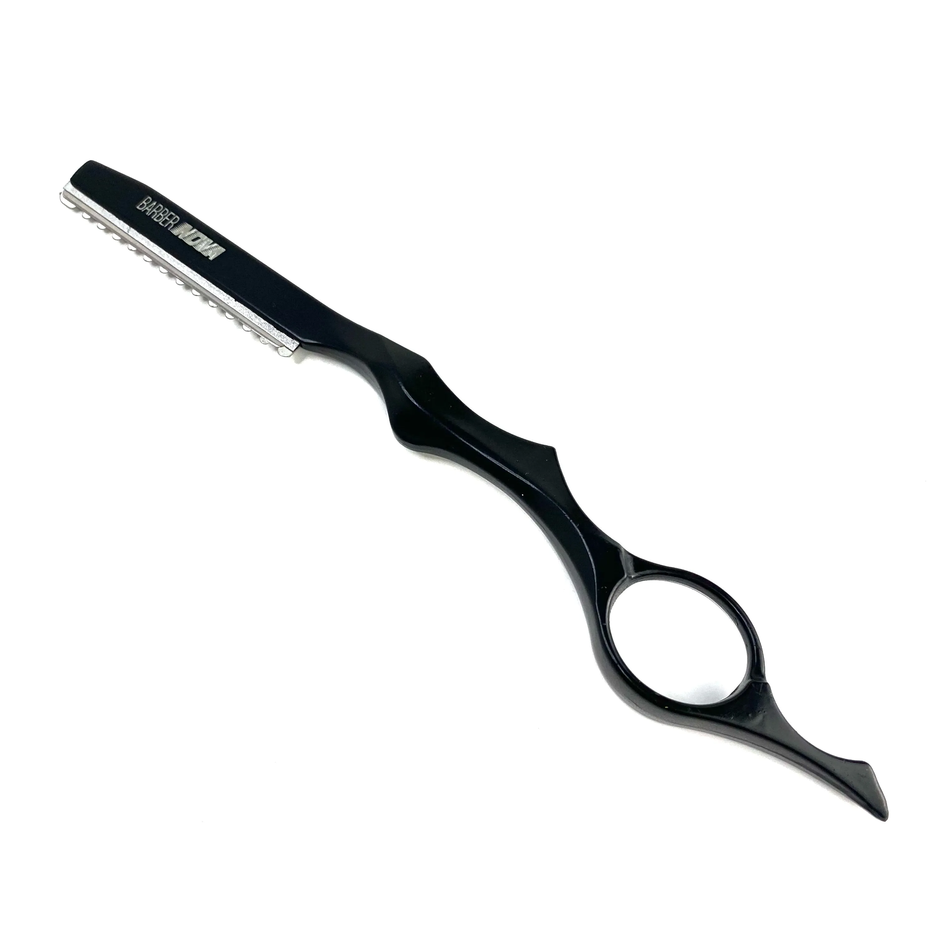 Nova Black Feather Straight Edge