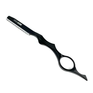 Nova Black Feather Straight Edge