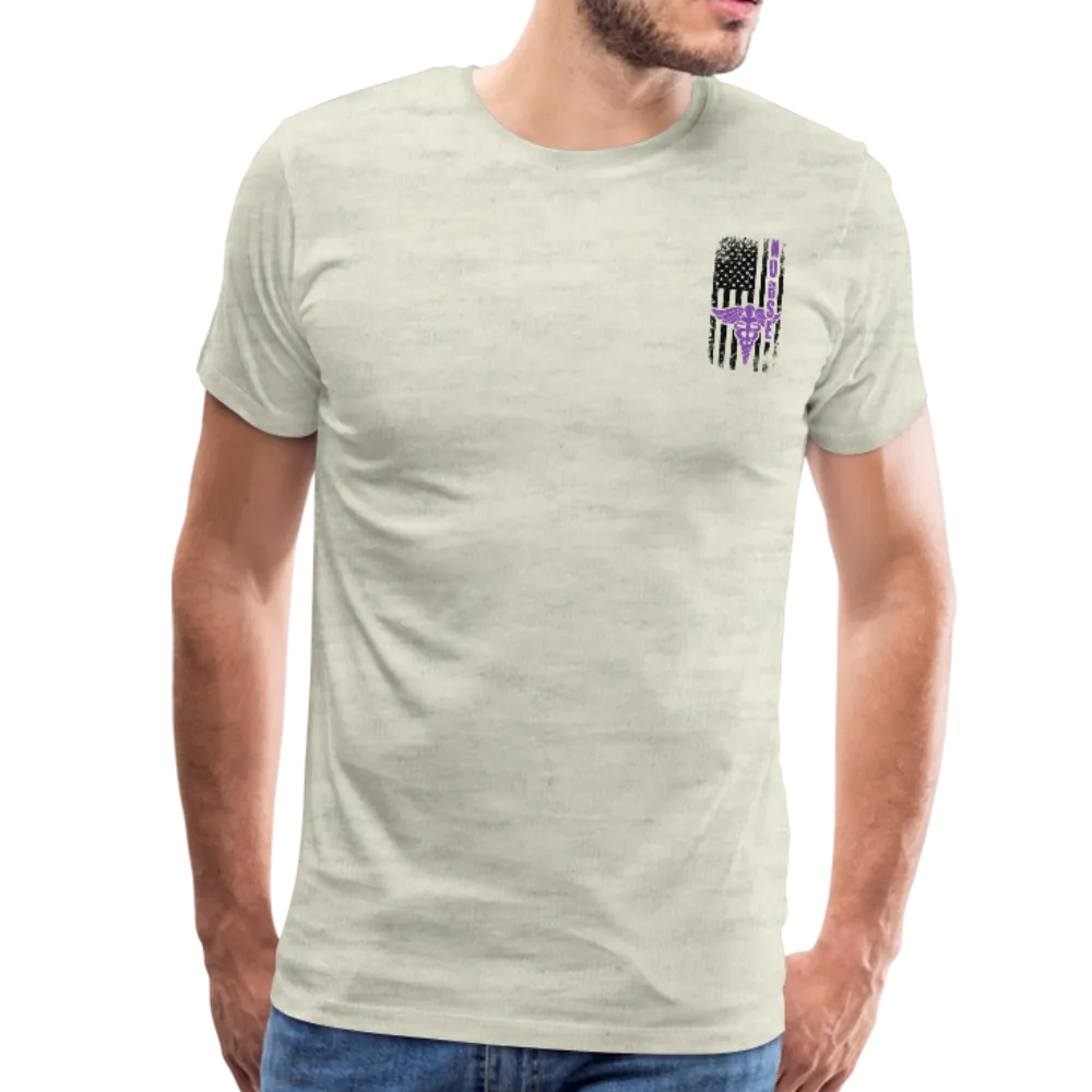 Nurse Flag Men's Premium T-Shirt (CK1808) updated