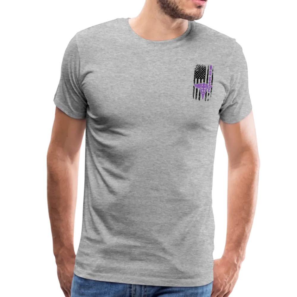Nurse Flag Men's Premium T-Shirt (CK1808) updated