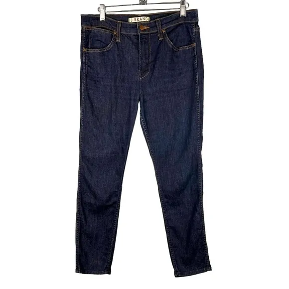 NWOT J Brand Kori High Waist Cropped Dark Wash Jeans Size 30