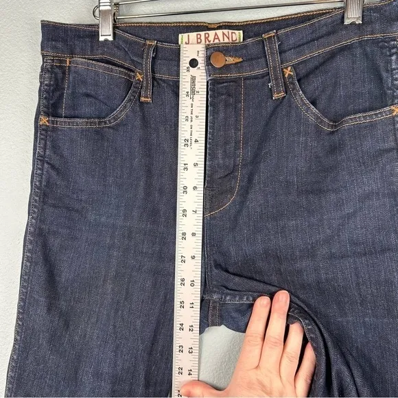 NWOT J Brand Kori High Waist Cropped Dark Wash Jeans Size 30