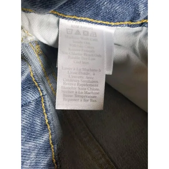 NWT Everlane 23 &quot;The Curvy Cheeky Jeans&quot; Stonewash Organic Cotton High Rise
