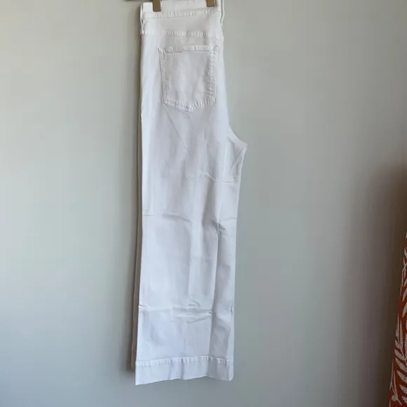 NWT J. Crew Women’s White Wide-leg denim trouser  SZ Various