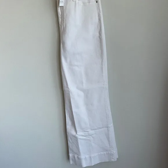 NWT J. Crew Women’s White Wide-leg denim trouser  SZ Various