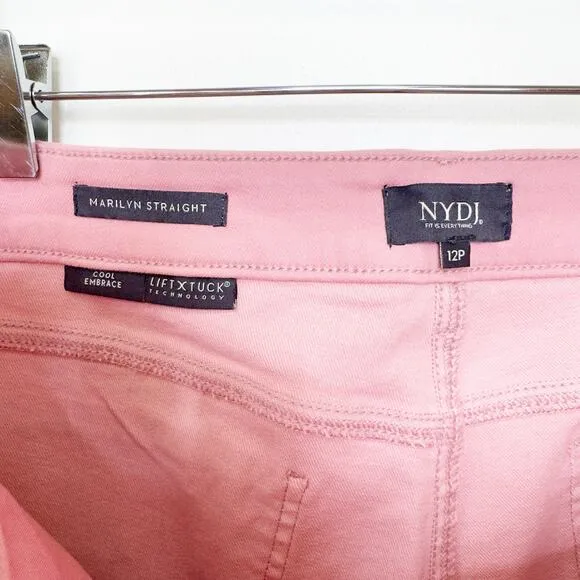 NWT NYDJ Women's Marilyn Cropped Cuff Jeans 12P