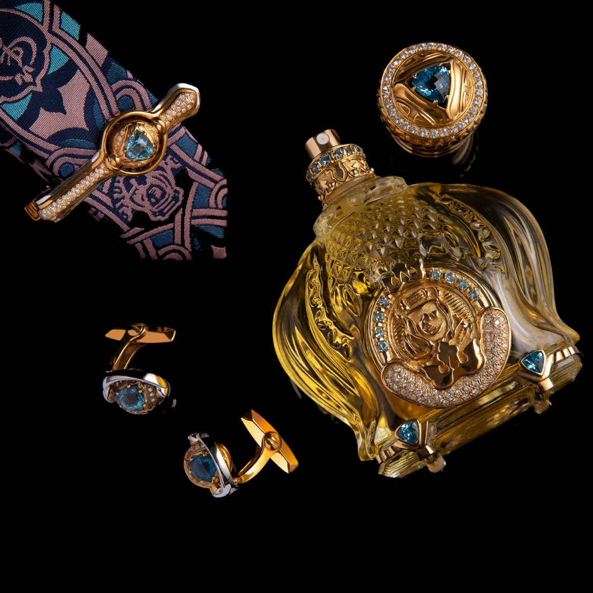 Objet d'Art Optimum Precious Gold Parfum for Men