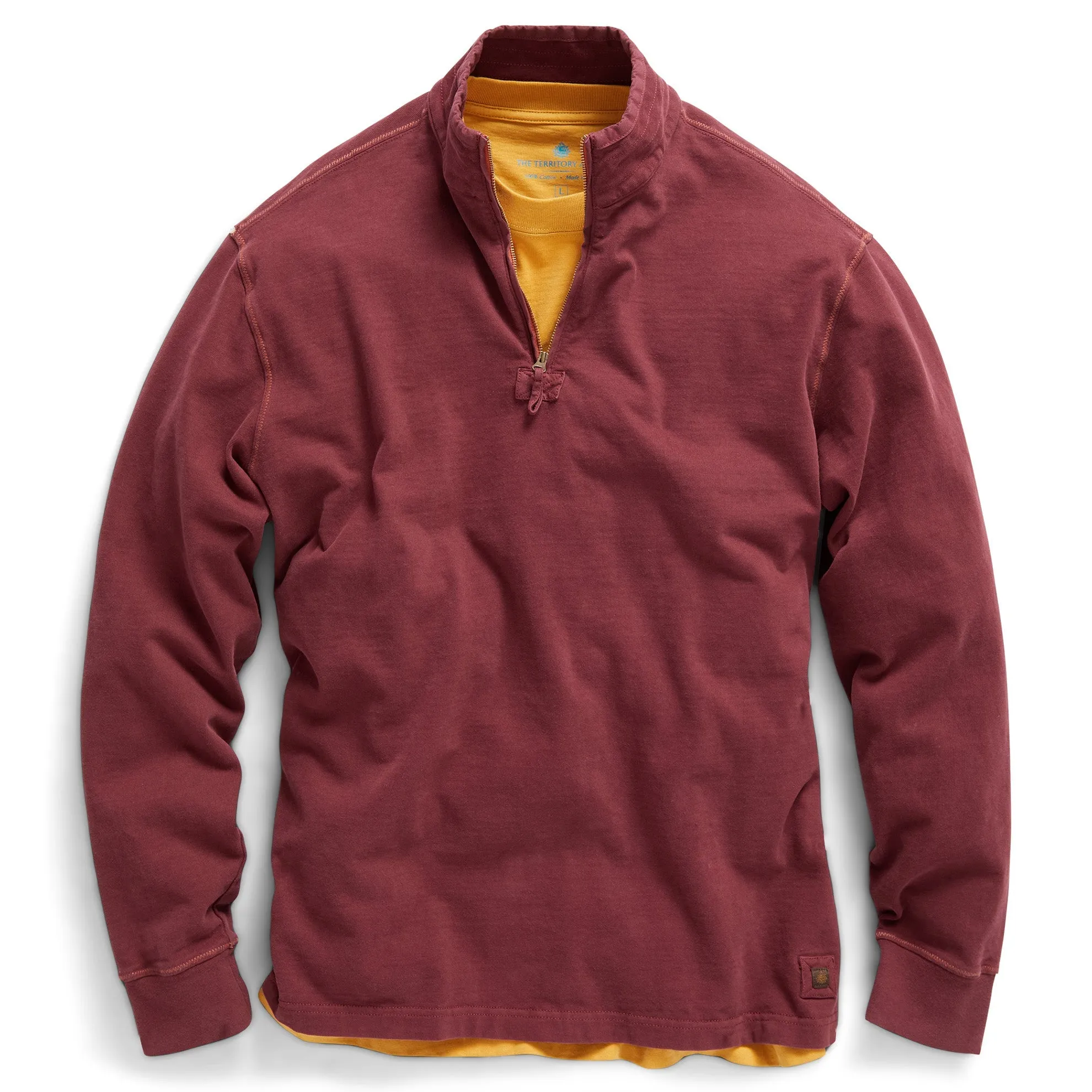 Old Amigo Jersey Zip Pullover