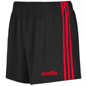 O'Neills Mourne Shorts Mirco-stripe Black and Red