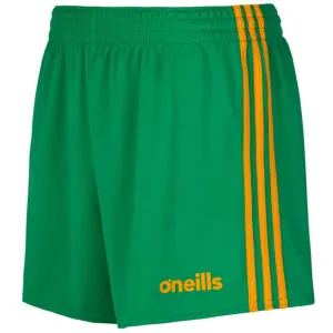 O'Neills Mourne Shorts Mirco-stripe Green and Amber