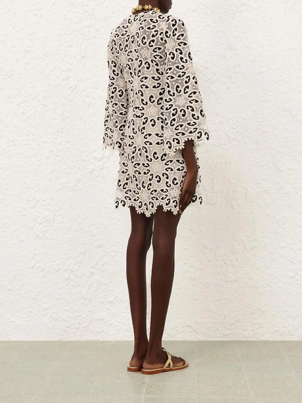Ottie Lace Mini Dress
