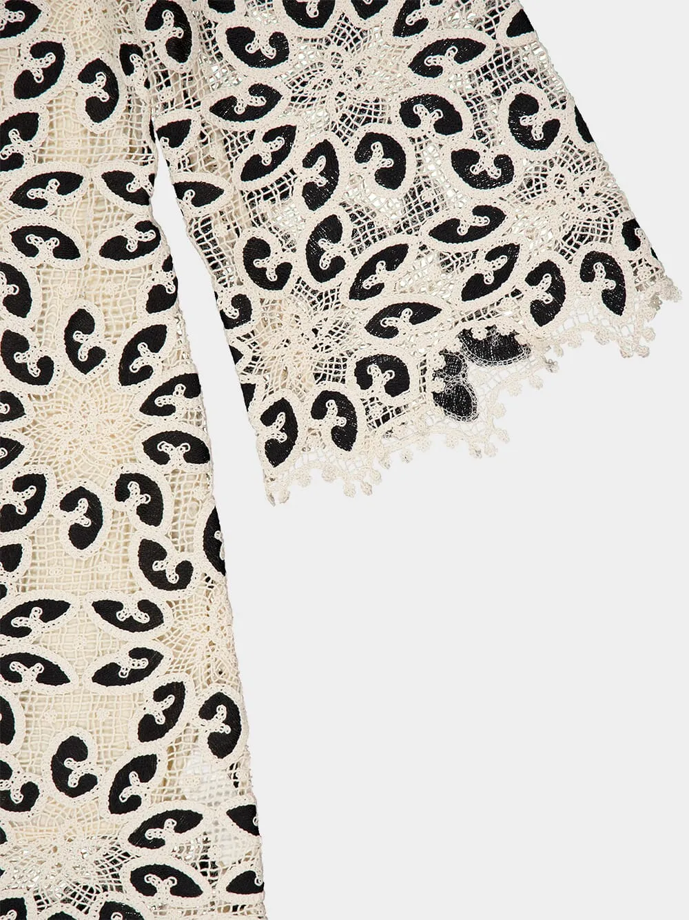 Ottie Lace Mini Dress
