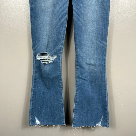 Paige Rory High Rise Cropped Flare Jeans Size 25