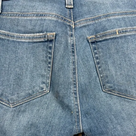 Paige Rory High Rise Cropped Flare Jeans Size 25