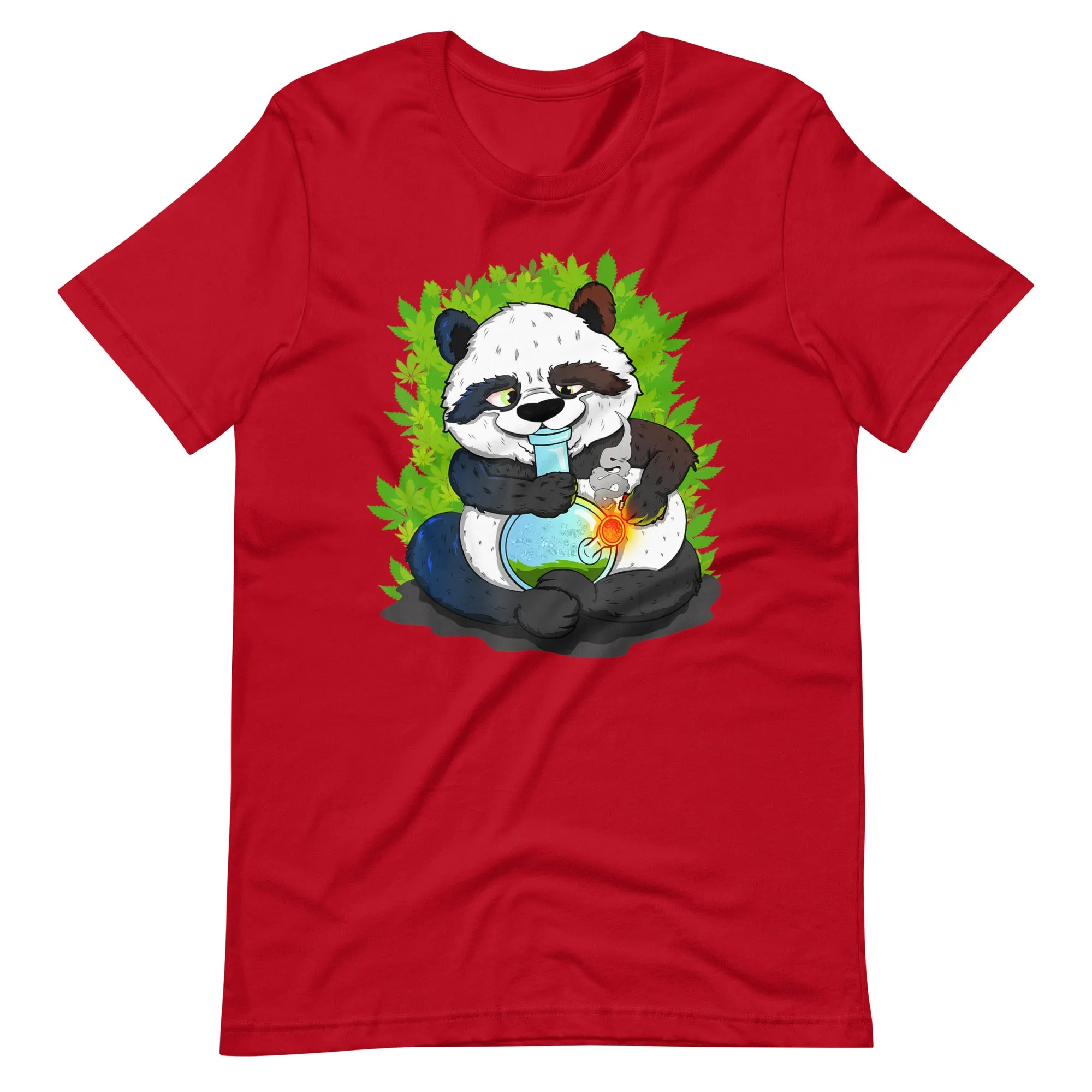 Panda-Smoking-Bong- t-shirt