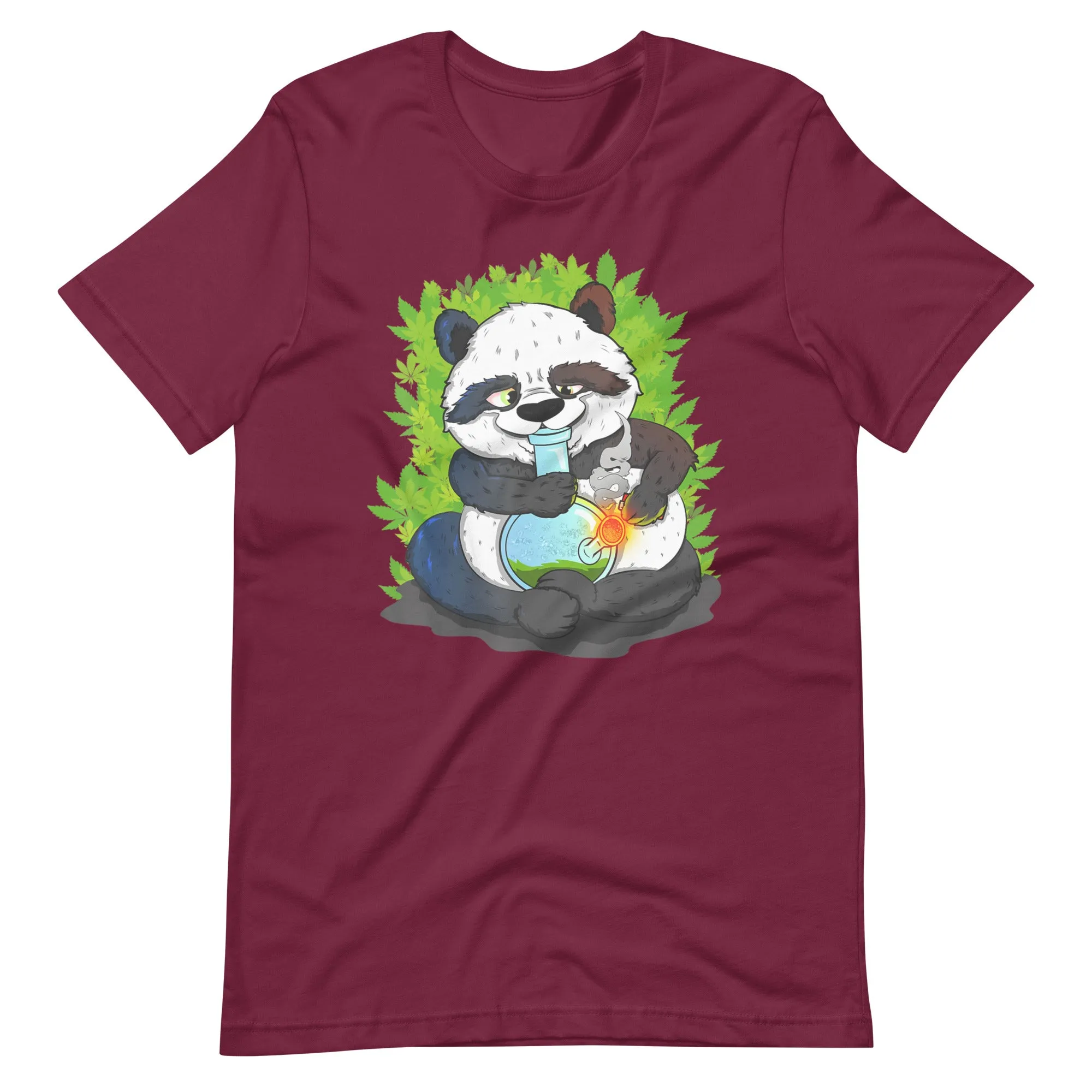 Panda-Smoking-Bong- t-shirt