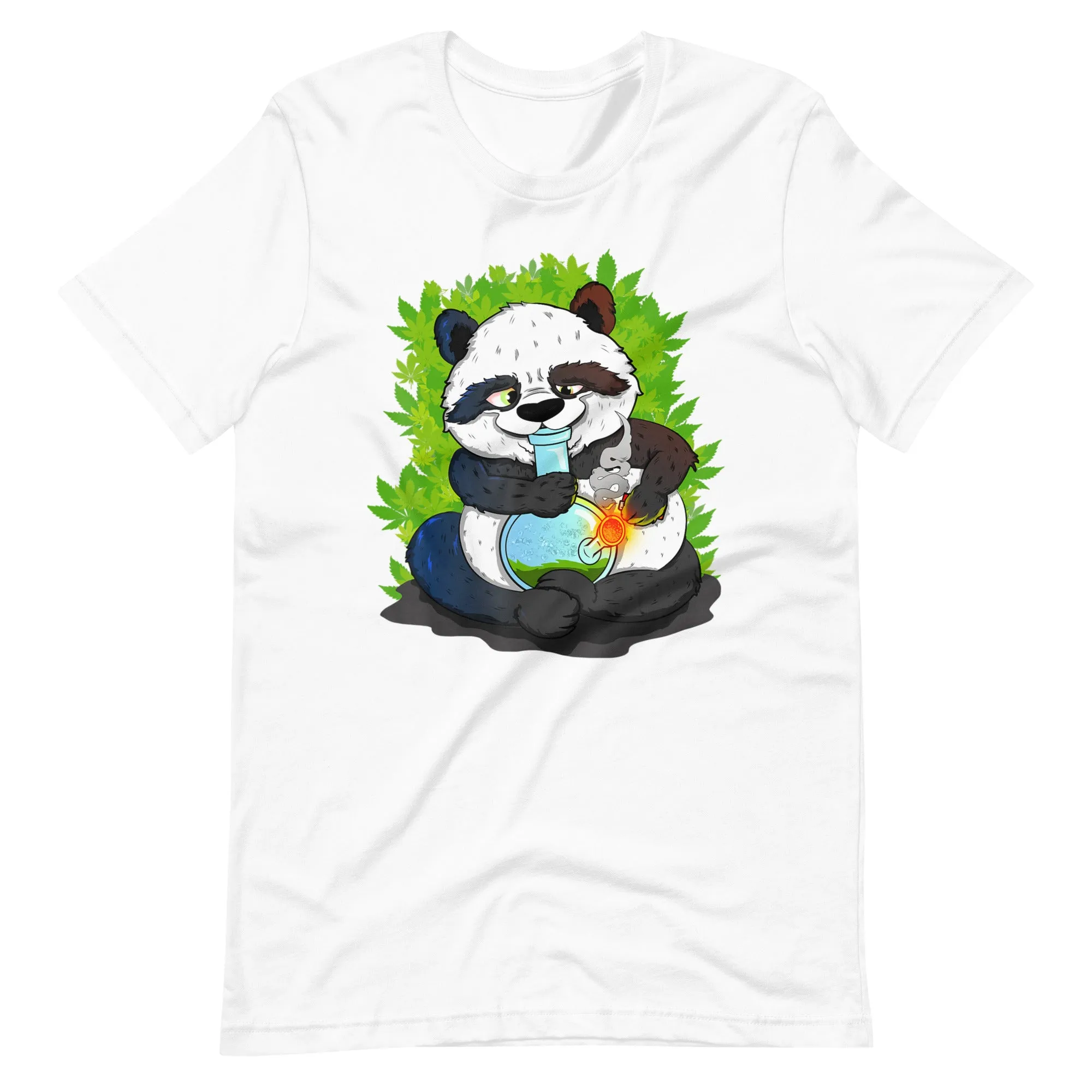 Panda-Smoking-Bong- t-shirt