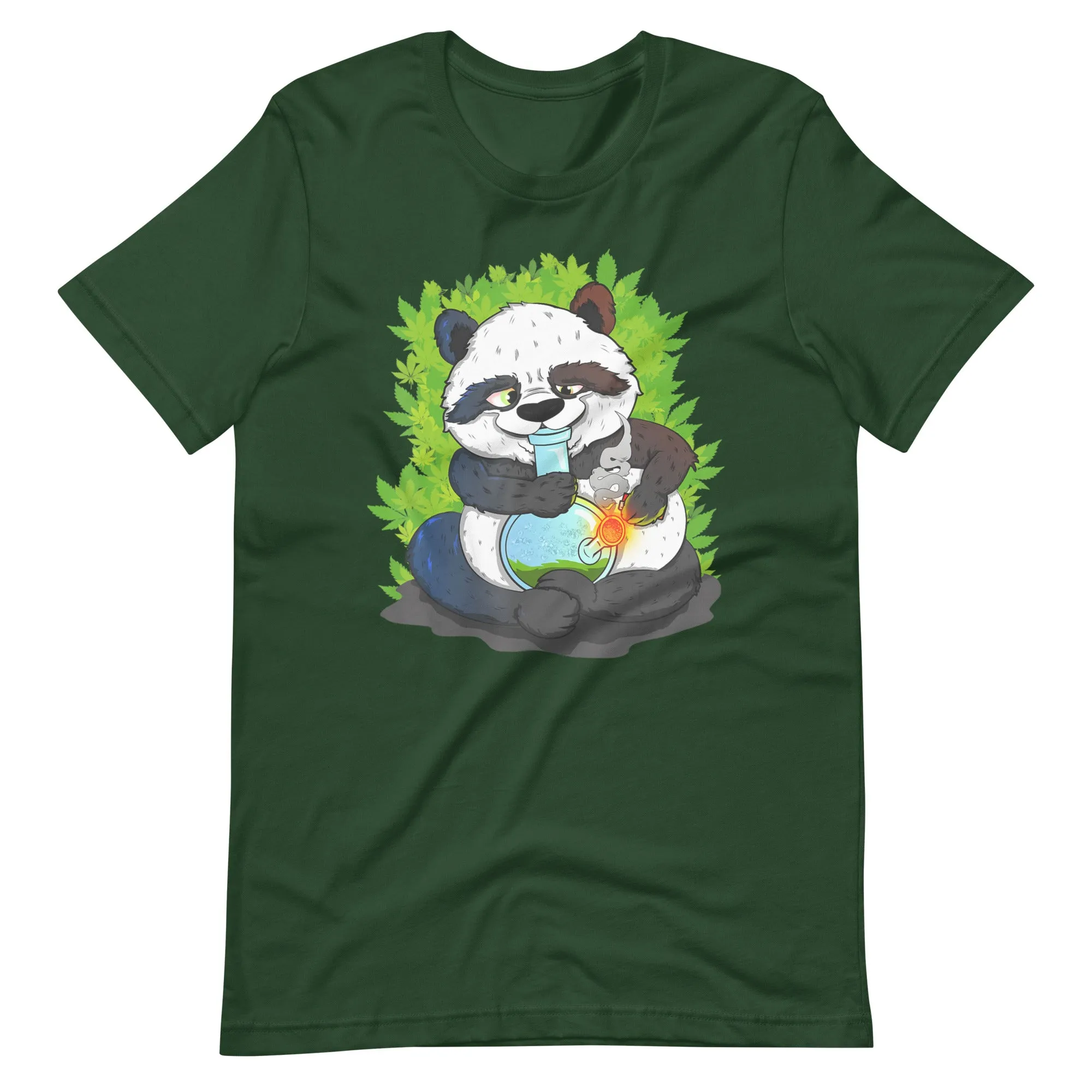 Panda-Smoking-Bong- t-shirt
