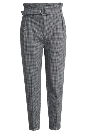 Pantalón Cropped Cuadros