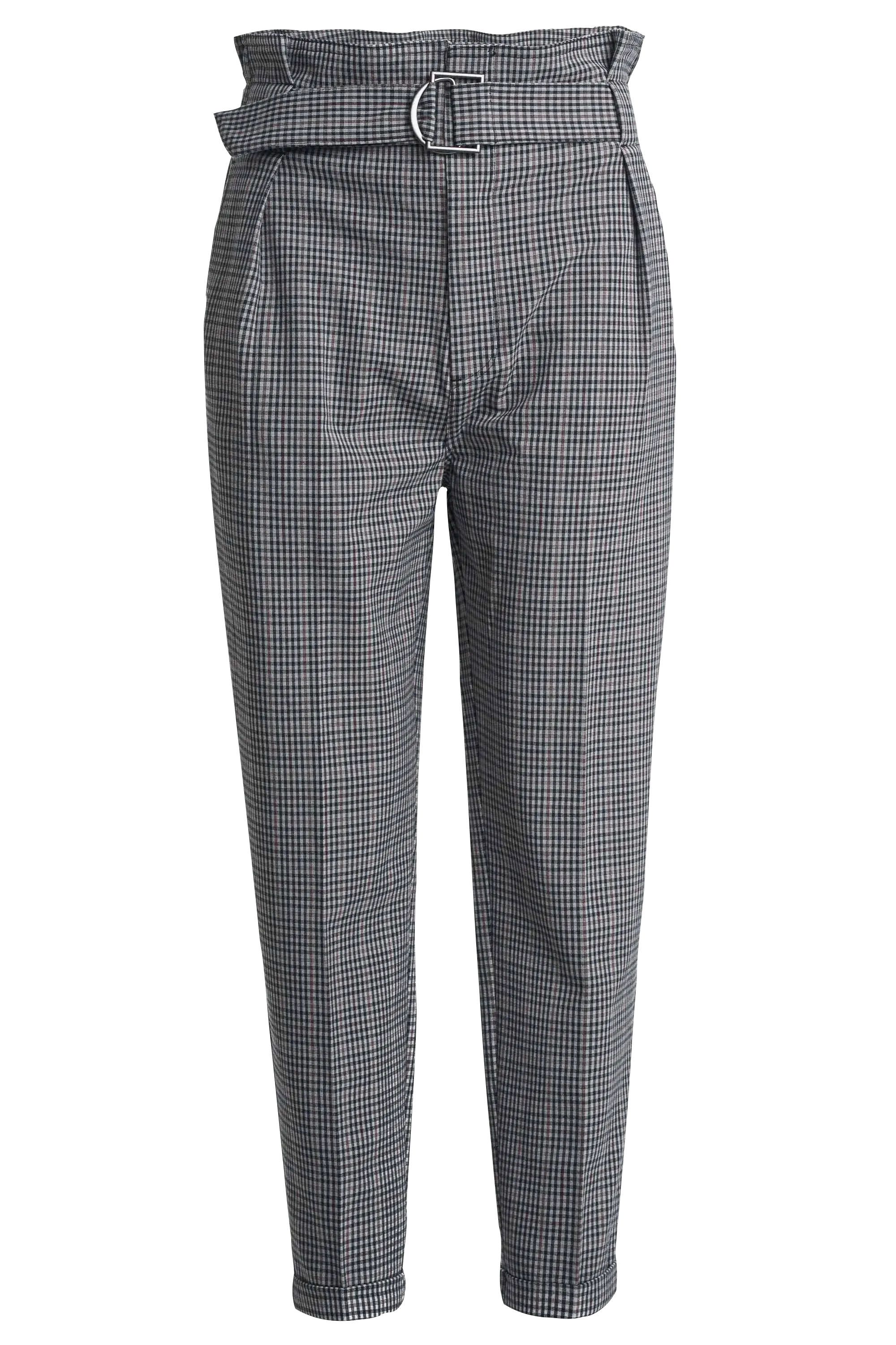 Pantalón Cropped Cuadros