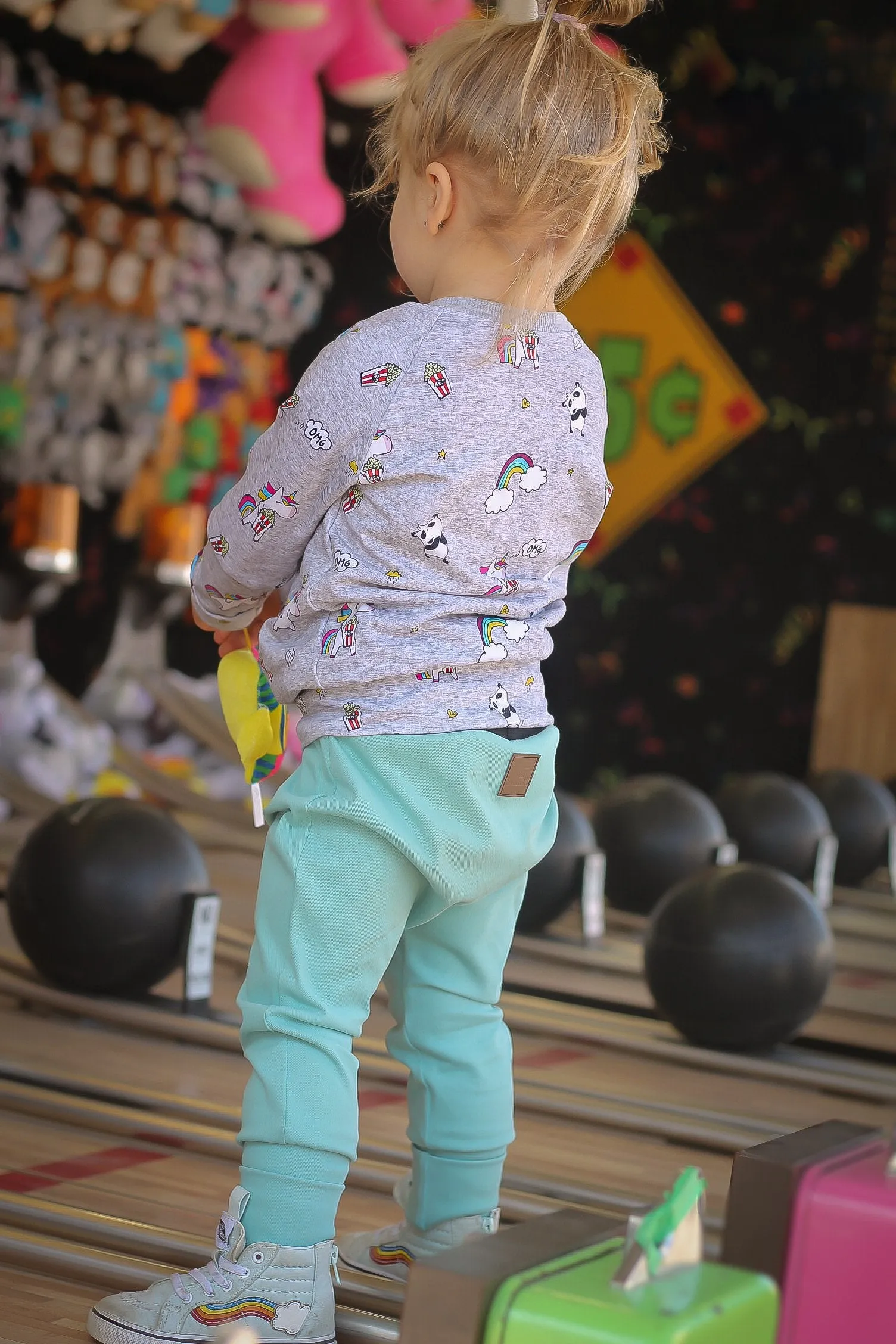 Pantalon évolutif twill  jogger bleu