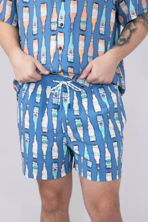 Party Pants Cold Dawgs Party Shorts for Men in Navy | P12511114-NAVY