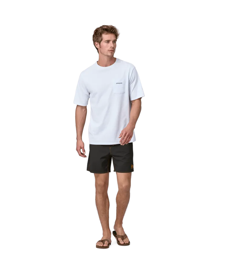 PATAGONIA HYDROPEAK VOLLEY SHORTS 16 IN - INK BLACK