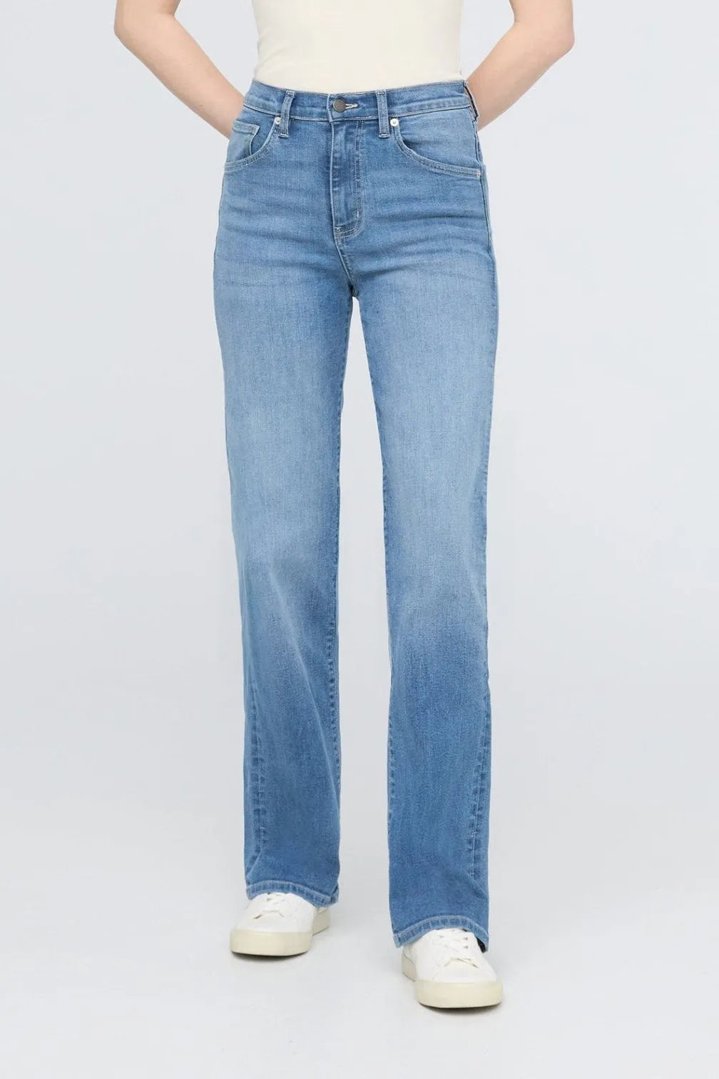 Performance Denim   High Rise Straight