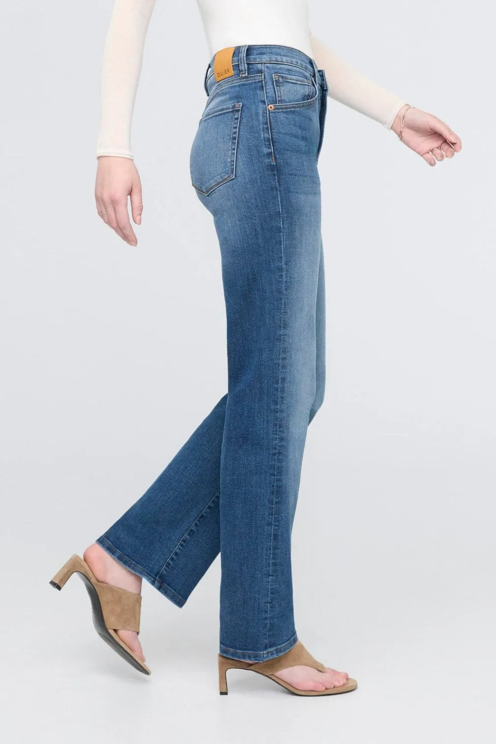 Performance Denim   High Rise Straight