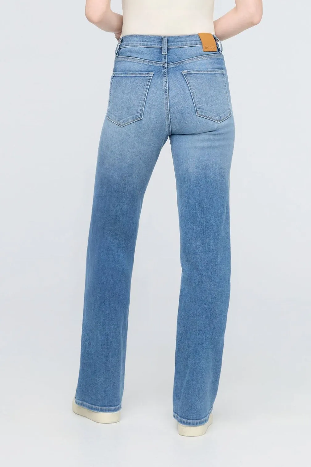 Performance Denim   High Rise Straight