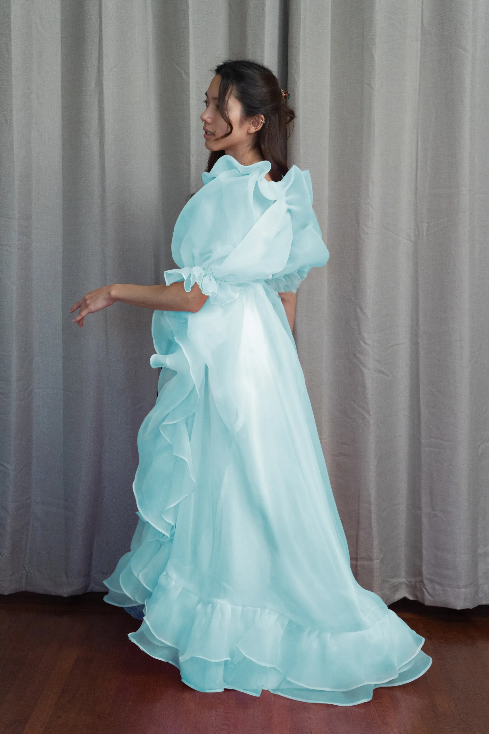 Pillow Dream Sky Blue Tulle Dress