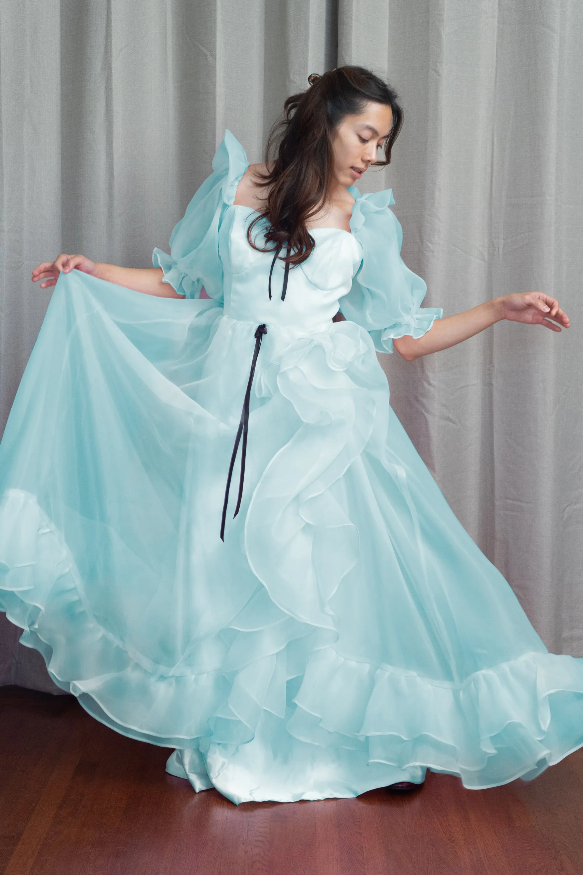 Pillow Dream Sky Blue Tulle Dress