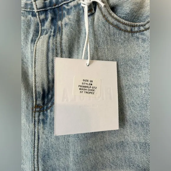 Pistola Lennon high rise cropped boot jeans size 28 NWT