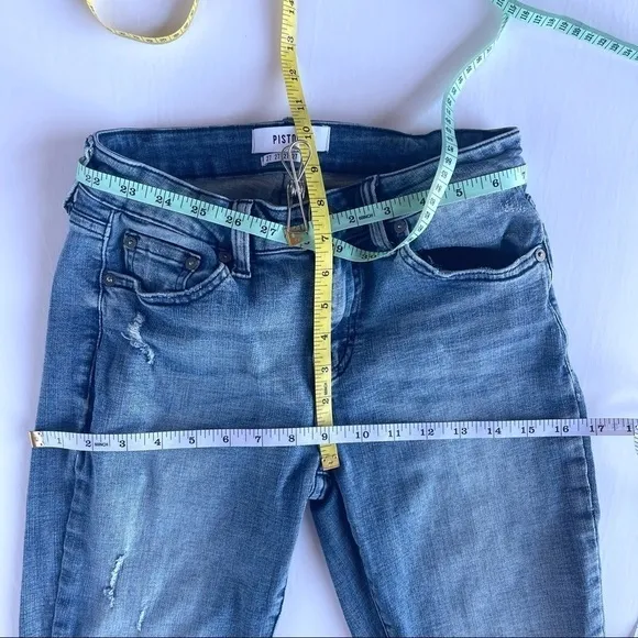 Pistola Raw Hem Jeans