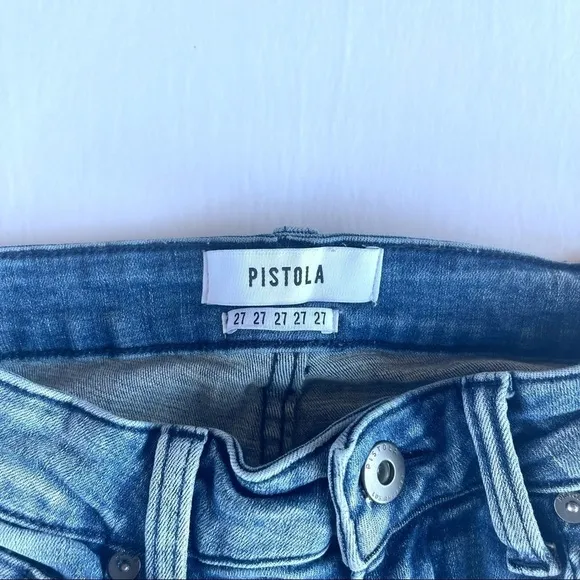 Pistola Raw Hem Jeans