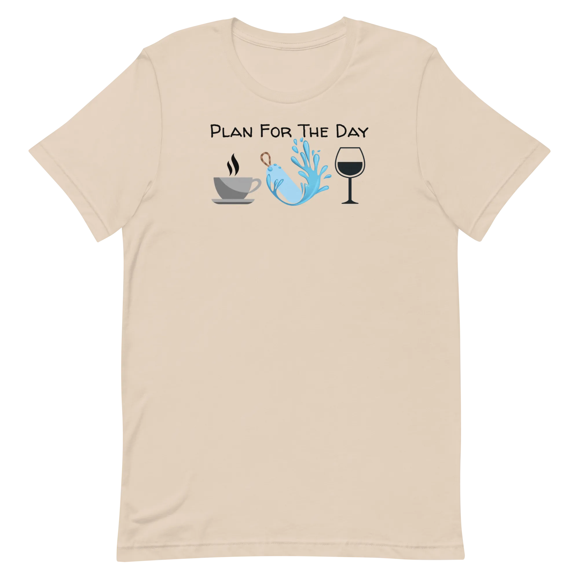 Plan for the Day Dock Diving T-Shirts - Light
