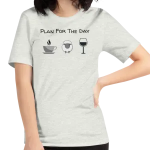Plan for the Day Sheep Herding T-Shirts - Light