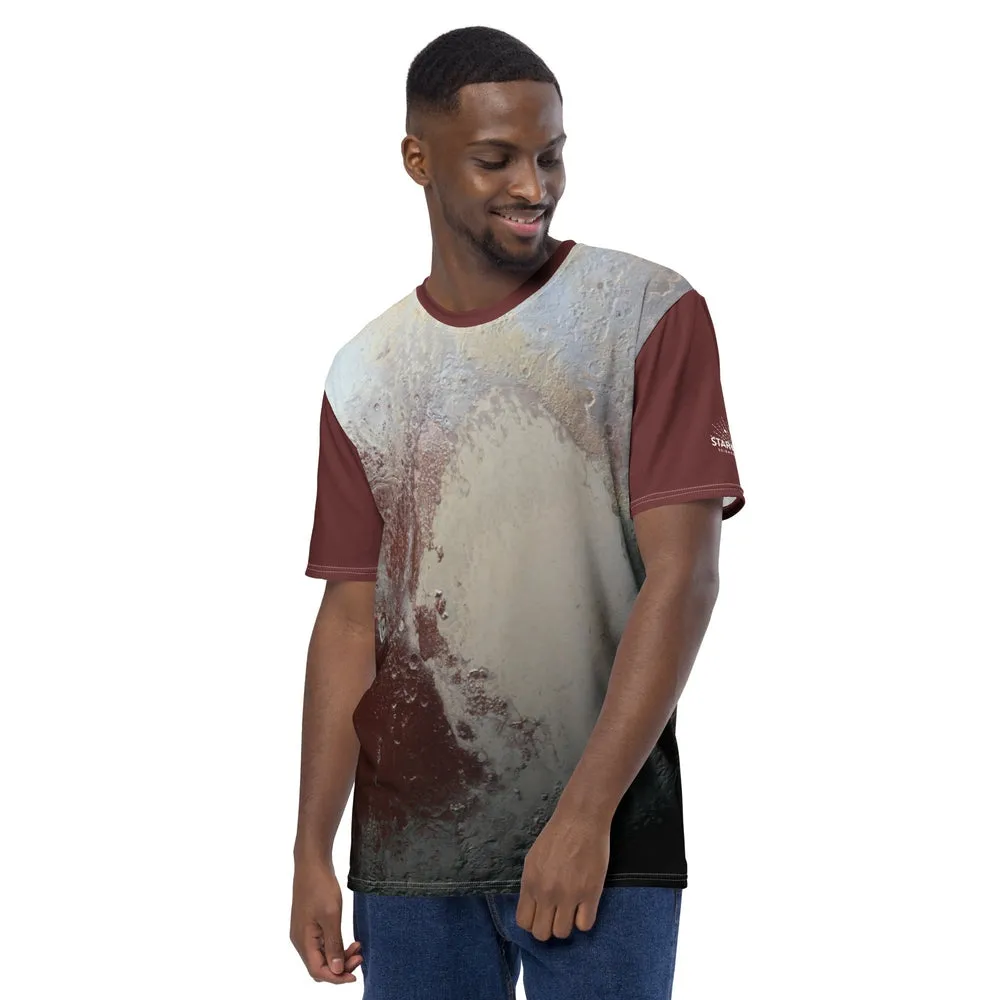 Pluto by New Horizons Straight Cut T-Shirt