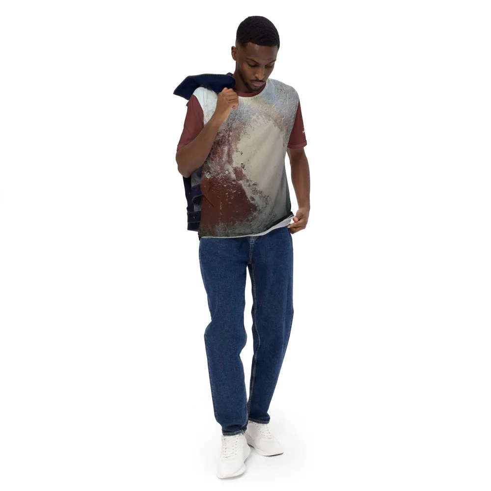 Pluto by New Horizons Straight Cut T-Shirt