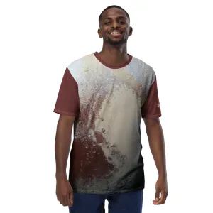 Pluto by New Horizons Straight Cut T-Shirt