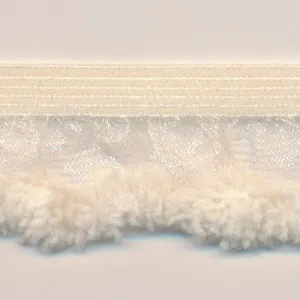 Poodle Frill Stretch #106 Ivory