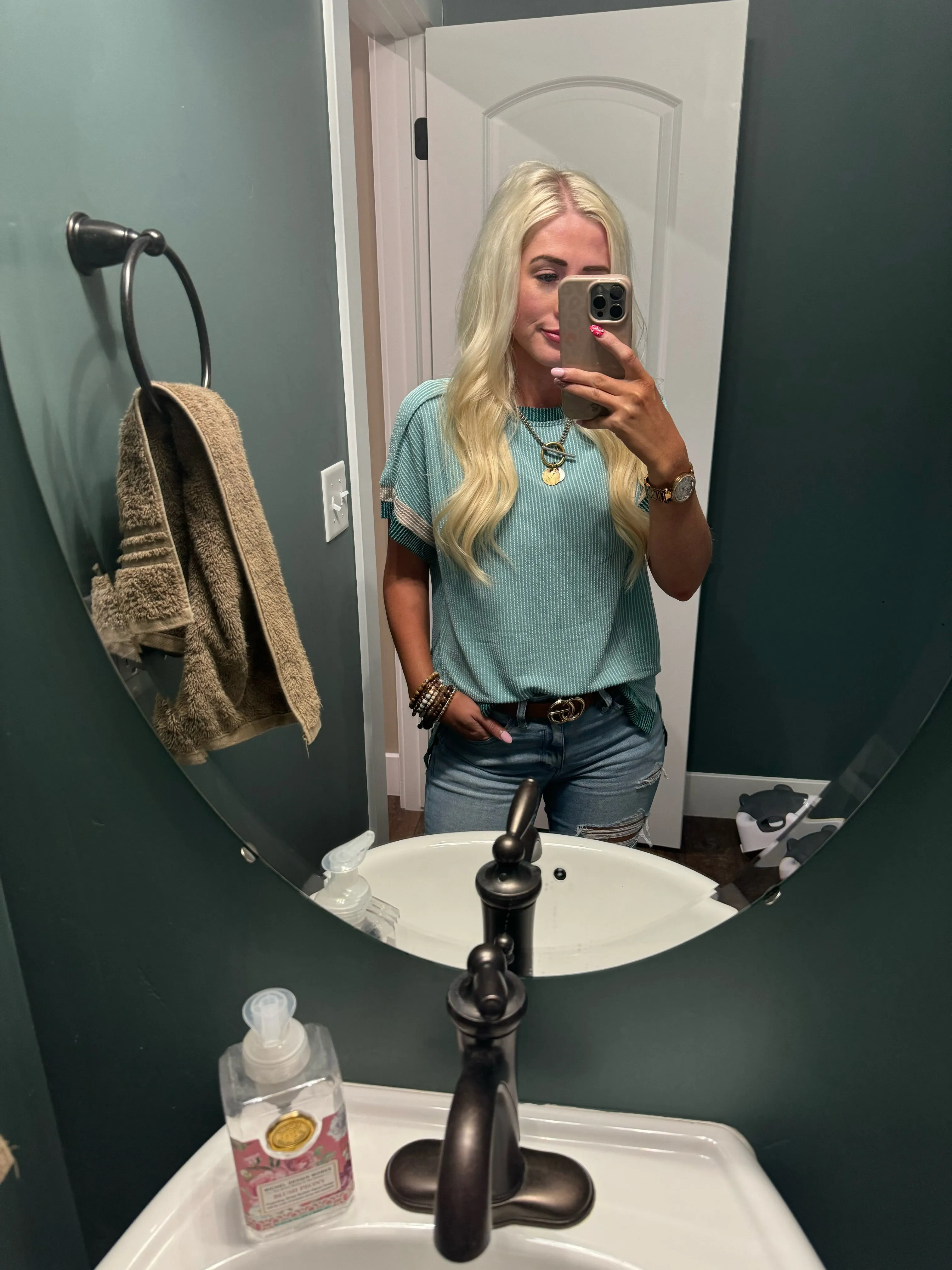 Poppy Top -Green