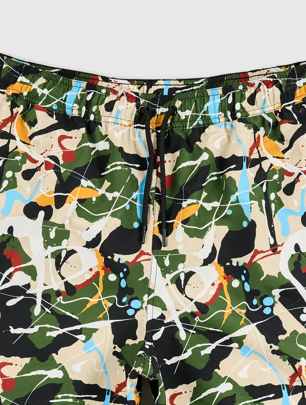 Pretty Green Convergence Swim Shorts