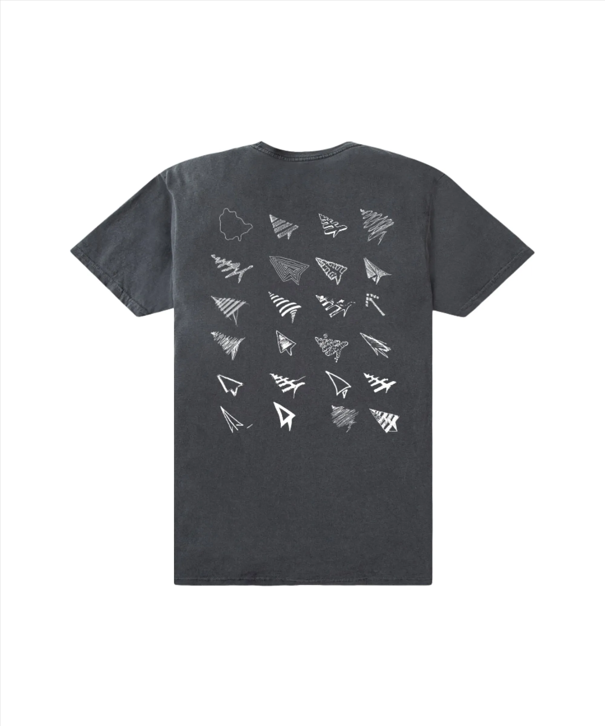 Processed Stretch T-Shirt -  Black