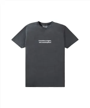 Processed Stretch T-Shirt -  Black