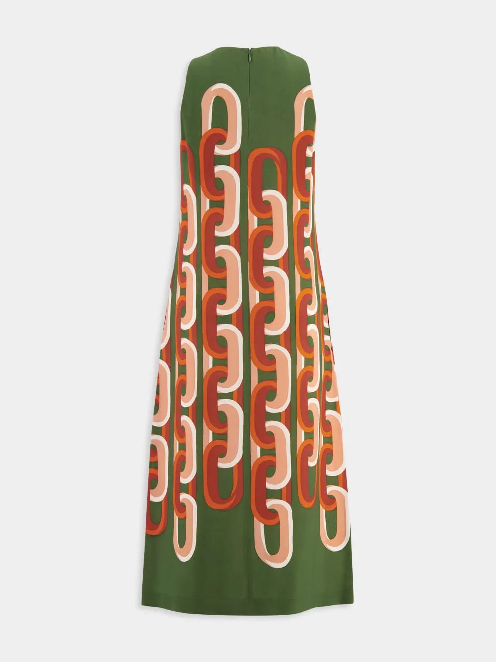 Prometheus Placée Camouflage Racer Midi Dress