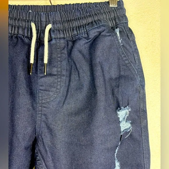 Publish Women's Size 25 Jeans Joggers Today For Tomorrow Dark Blue Distressed